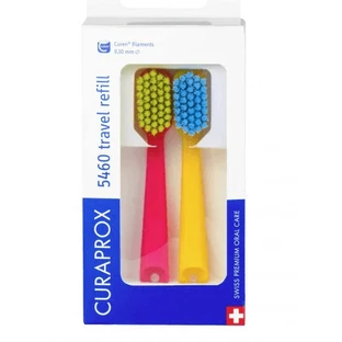 Curaprox Travel set - DUO CS5460 replacement head 2 pcs