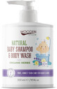 Wooden Spoon Baby Shower Gel and Hair Shampoo 2in1 with Herbs 300 ml