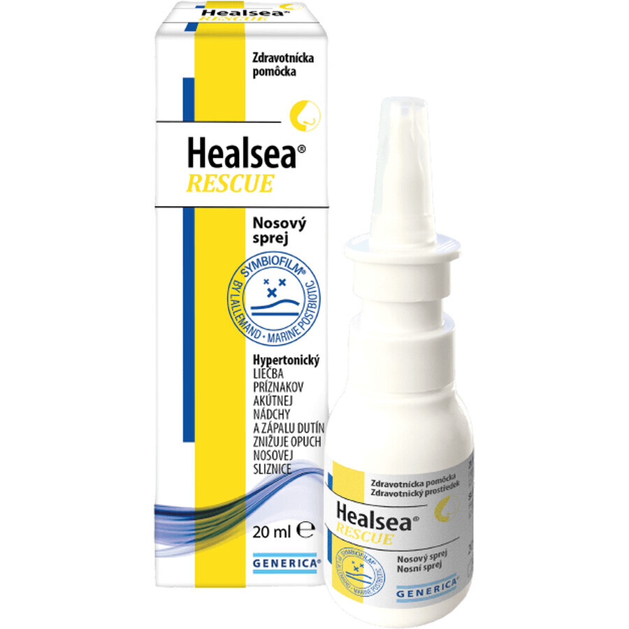 Generica Healsea® RESCUE hypertonic nasal spray 20 ml