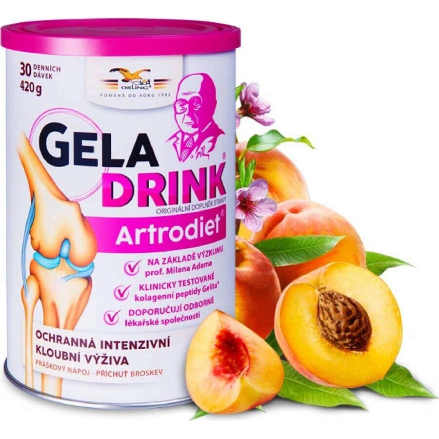 Geladrink Artrodiet bevanda alla pesca 420 g
