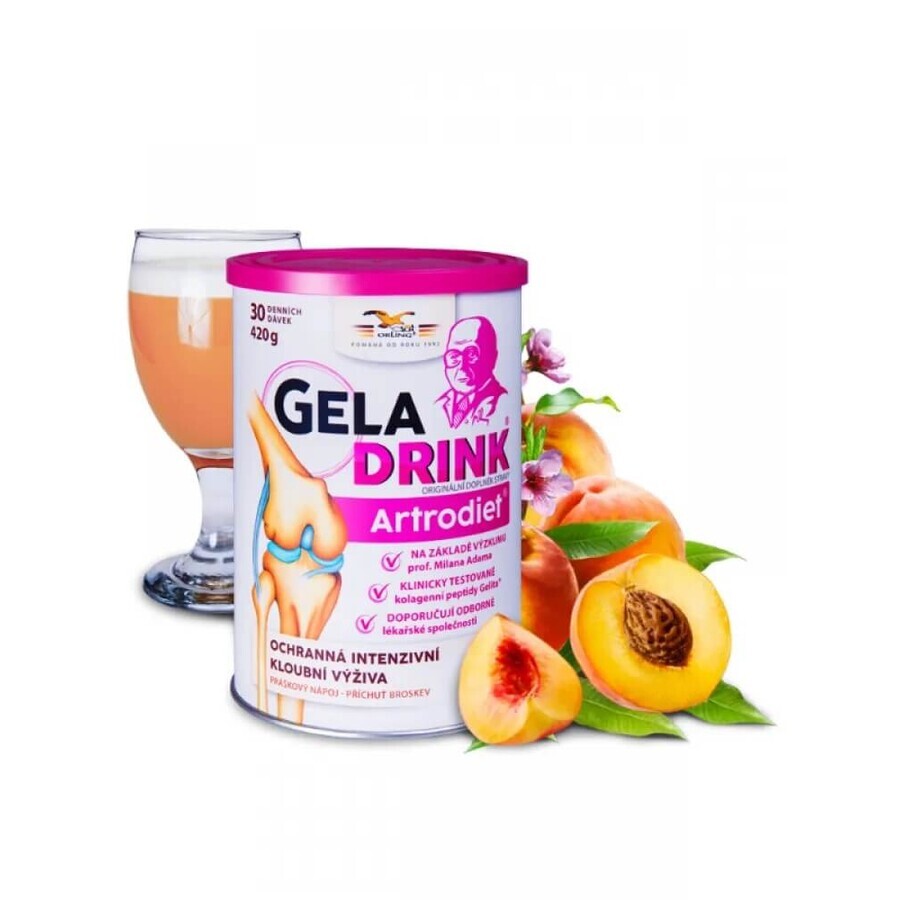 Geladrink Artrodiet bevanda alla pesca 420 g