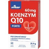 Vitar Coenzima Q10 60 mg + E + Se + Tiamina 60 cápsulas