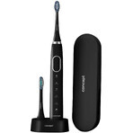 Concept ZK4011 Brosse à dents sonique avec pochette de voyage Perfect Smile, noir Concept ZK4011 Brosse à dents sonique avec pochette de voyage Perfect Smile, noir