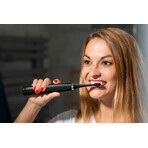 Concept ZK4011 Brosse à dents sonique avec pochette de voyage Perfect Smile, noir Concept ZK4011 Brosse à dents sonique avec pochette de voyage Perfect Smile, noir