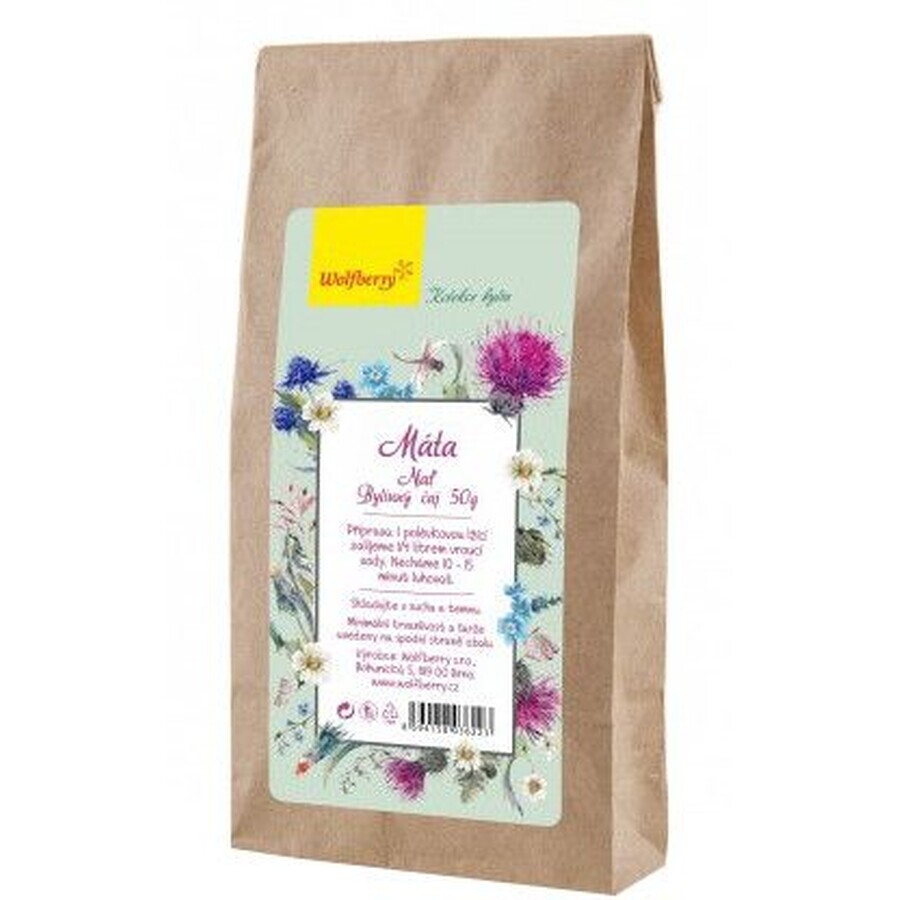 Wolfberry Peppermint ceai pe bază de plante 50 g