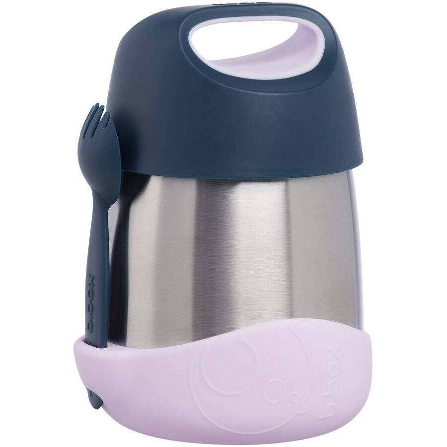 B. scatola Borracce thermos per alimenti indaco/rosa 335 ml