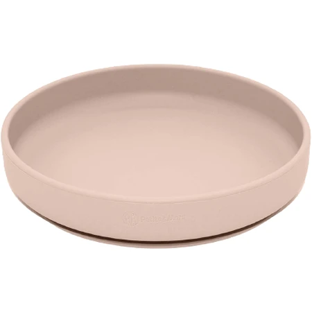 Petite&Mars TAKE&MATCH Desert Sand 6m+ Plato de silicona de 400 ml con ventosa