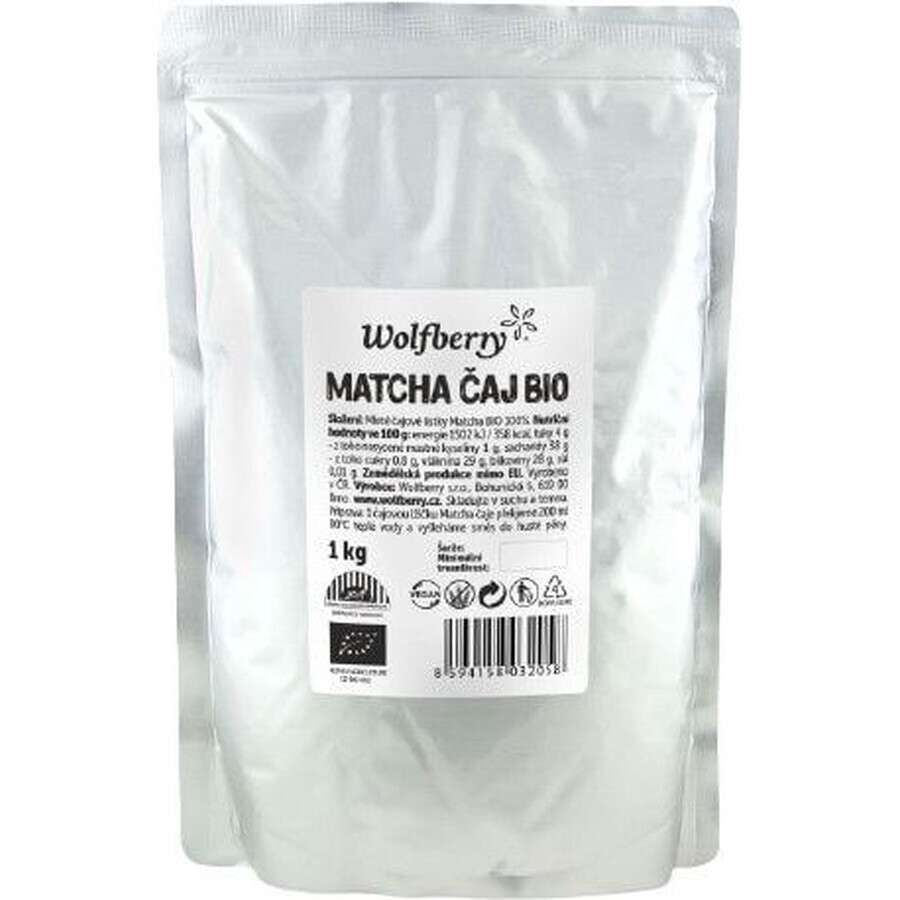 Tè Matcha biologico Wolfberry Matcha, 1 x 1000 g