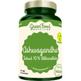GreenFood Nutrition Ashwagandha Extract 10% Withanolides 90 capsule