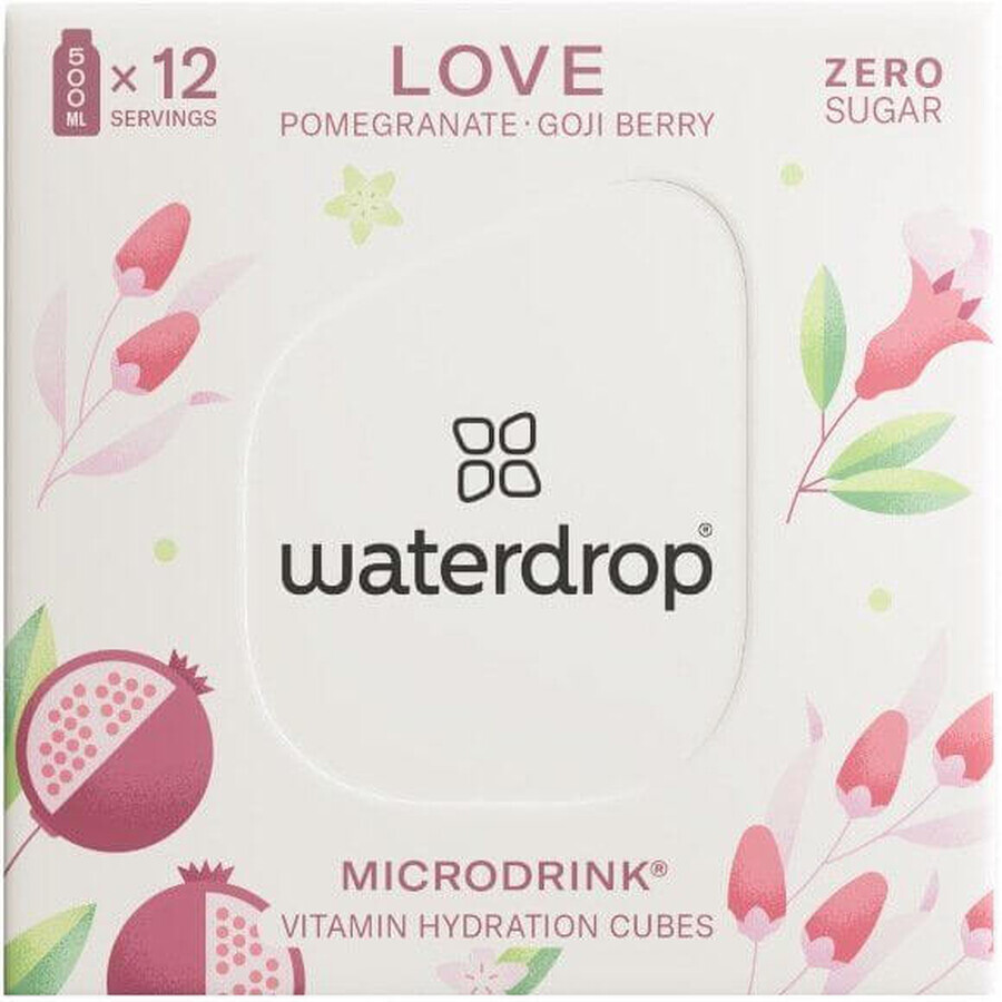 Gota de agua Love 12 uds