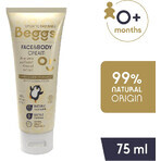 Beggs Baby crème hydratante pour la peau et le corps 75 ml Beggs Baby crème hydratante pour la peau et le corps 75 ml