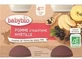 Babybio fruit snack with apple, blueberries 2 x 130 g
