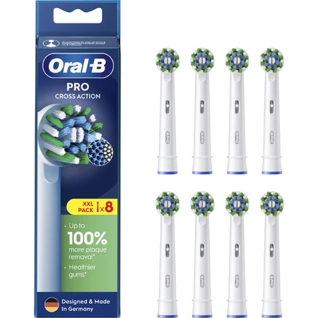 Oral-B Pro Cross Action Cabezales de recambio 8 uds.