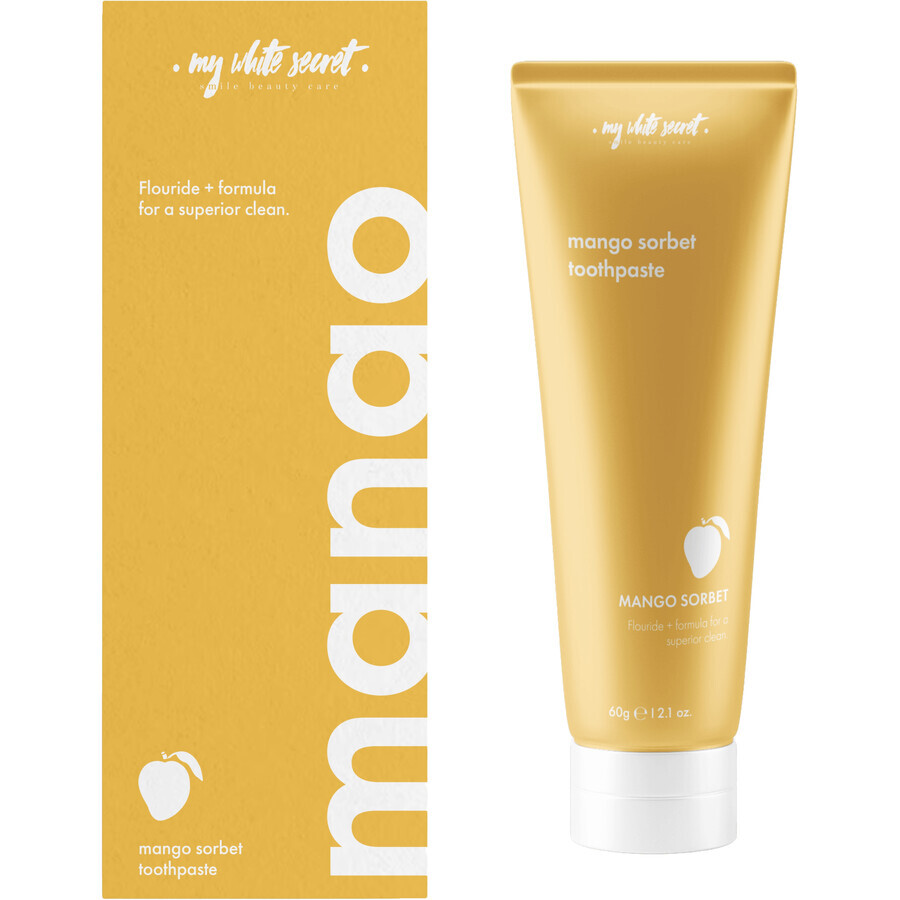 My White Secret Dentifricio al mango 60 g
