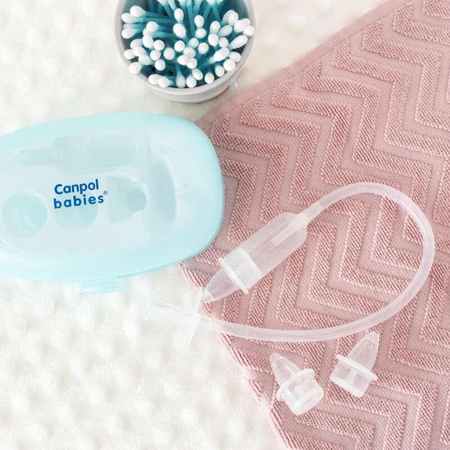Canpol Babies Nasale Milchpumpe mit Schlauch im Etui