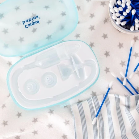 Canpol Babies Nasale Milchpumpe mit Schlauch im Etui