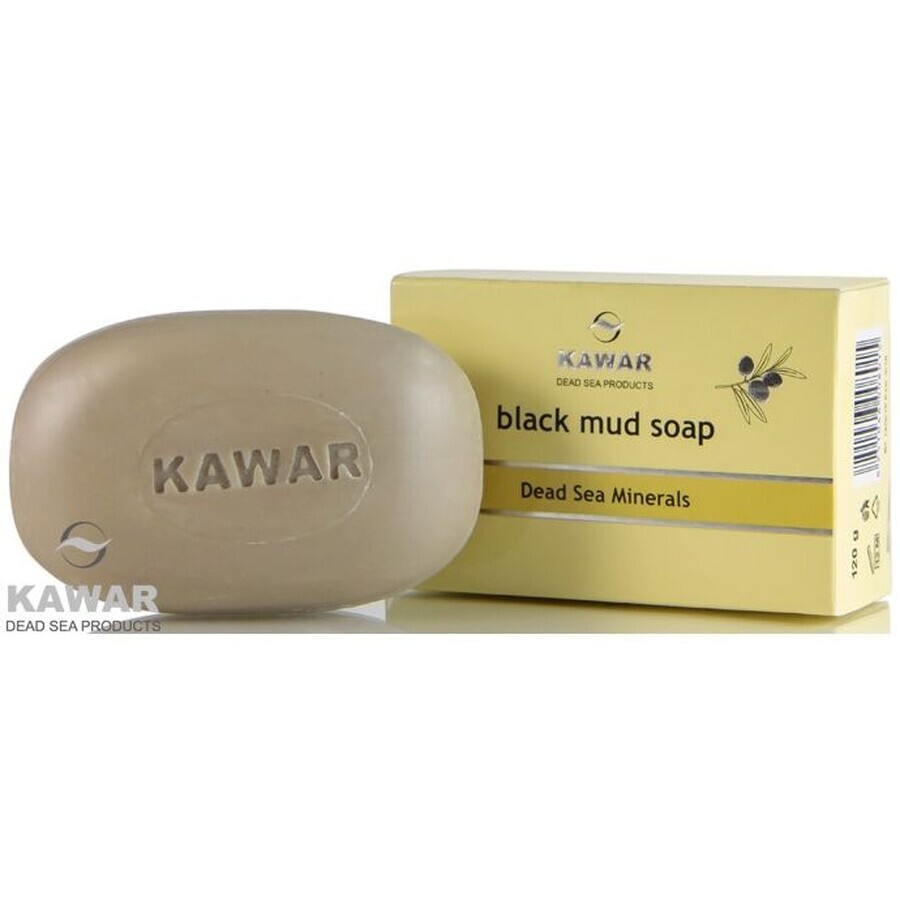 Sapone Kawar con fango nero del Mar Morto 120 g