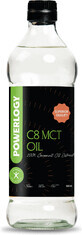 Powerlogy C8 MCT-olie 500 ml