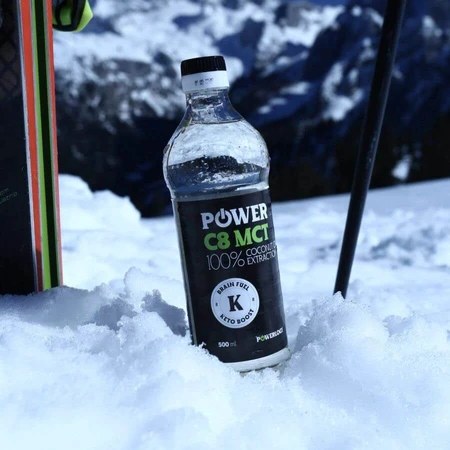 Powerlogy C8 MCT-olie 500 ml