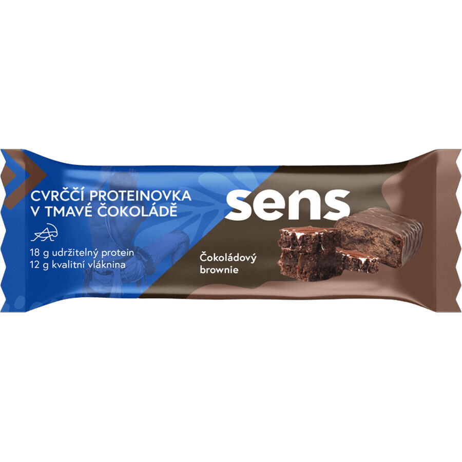 Sens Cricket Protein în ciocolată neagră - Chocolate Brownie 60 g