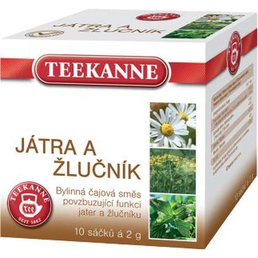 Cumpără Teekanne Amestec pe bază de plante pentru ficat și vezica biliară pliculețe 10 x 2 g Teekanne Amestec pe bază de plante pentru ficat și vezica biliară pliculețe 10 x 2 g