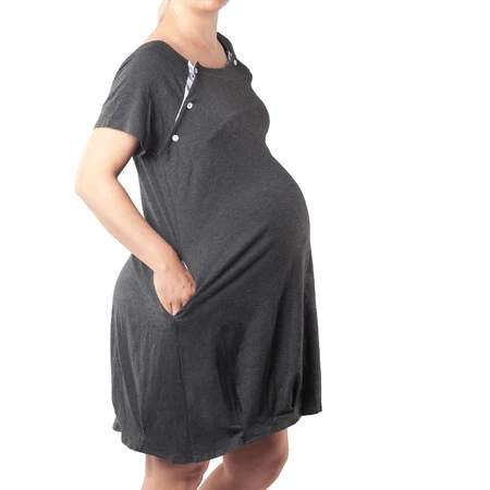 Taille de la chemise de maternité et d'allaitement MomCare. L-XL