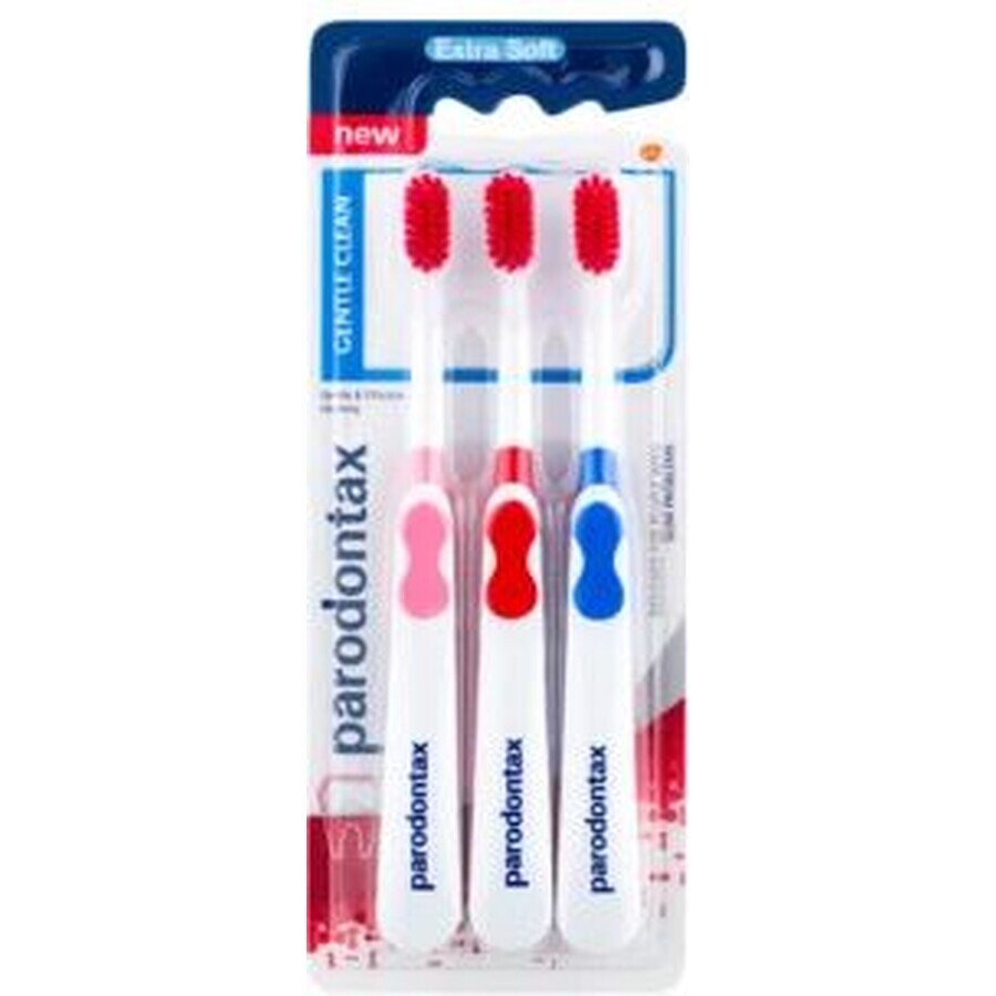 Buy Parodontax Gentle Clean Triopack Extra Soft Toothbrush 3 pcs Parodontax Gentle Clean Triopack Extra Soft Toothbrush 3 pcs