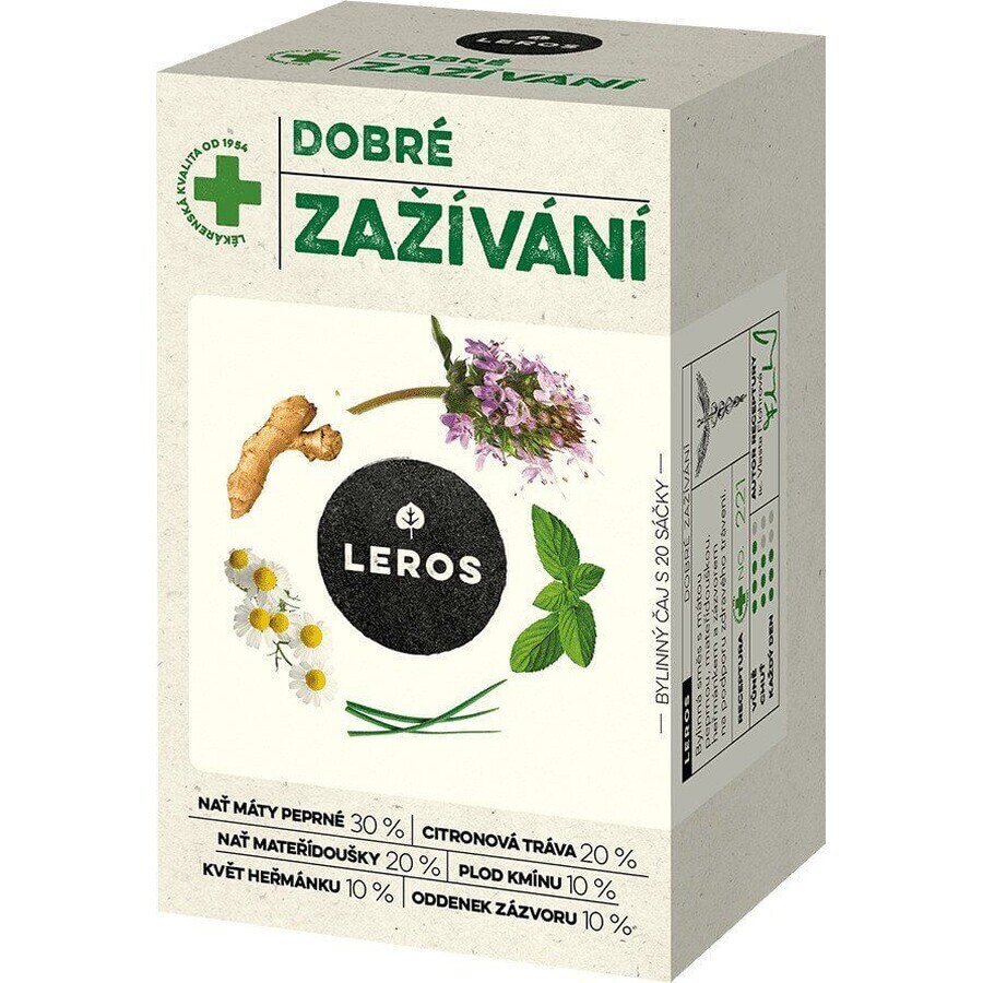 Leros Tisane bonne digestion, 20 x 1,5 g