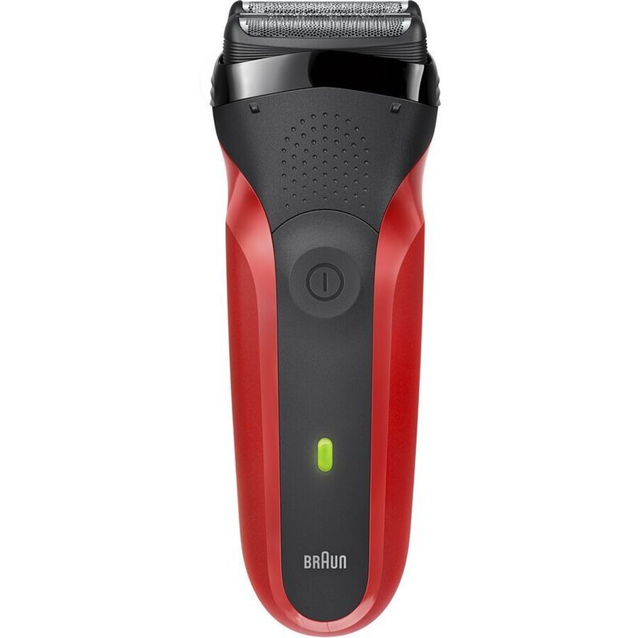 Buy Braun Series 3 300 shaver, red Braun Series 3 300 shaver, red