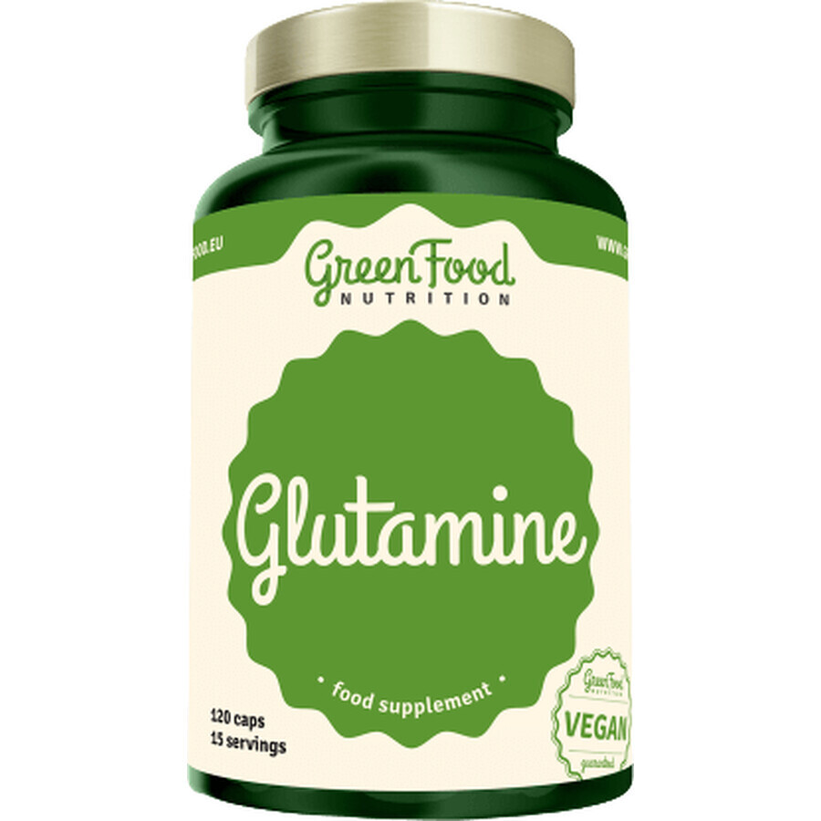 GreenFood Nutrition Glutamina 120 capsule