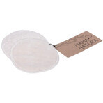 Tierra Verde Cosmetic Velour pad - large 9cm avec côté éponge 2 pcs Tierra Verde Cosmetic Velour pad - large 9cm avec côté éponge 2 pcs