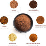 Blendea SUPERCOFFEE ORGANIC Koffiemelange met functionele paddenstoelen, kaneel en cichoreiwortel 100 g Blendea SUPERCOFFEE ORGANIC Koffiemelange met functionele paddenstoelen, kaneel en cichoreiwortel 100 g