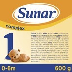 Sunar Complex 1 lait maternisé en poudre 600 g