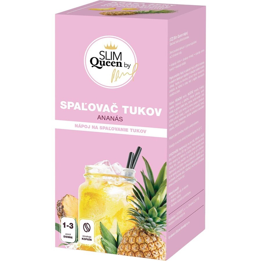 SLIM Queen băutură pentru arderea grăsimilor Ananas 75 g