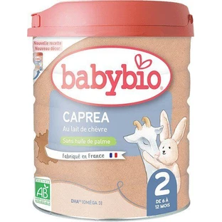 Babybio Caprea 2 Continuation lait de chèvre bio pour nourrissons 800 g