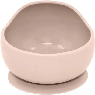 Petite&Mars Bol en silicone avec ventouse TAKE&MATCH 6m+, Desert Sand 350 ml