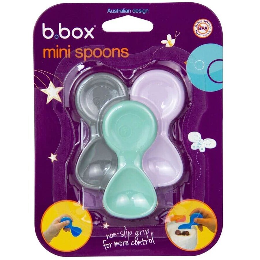 B. Box Mini Löffel - pastell 3 Stück