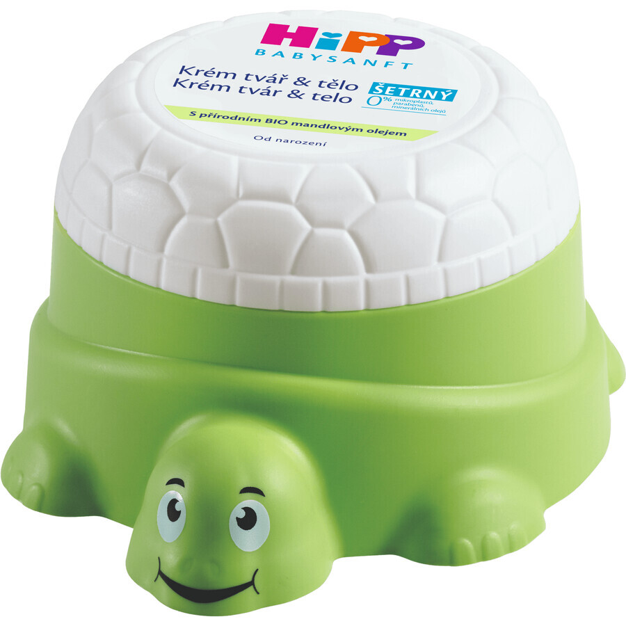 HiPP Cremă sensibilă de față și corp pentru copii, țestoasă 100 ml