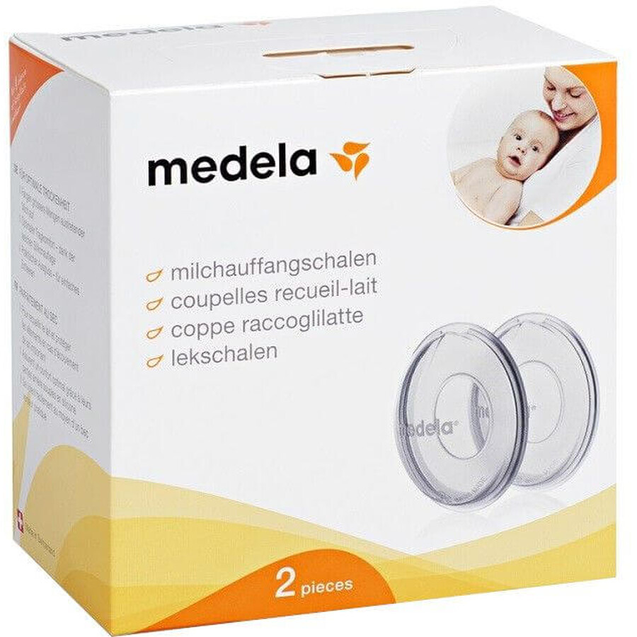 Gobelets de recueil de lait Medela 2 pièces
