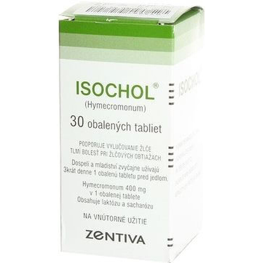 Supplement Isochol 30 tabletten