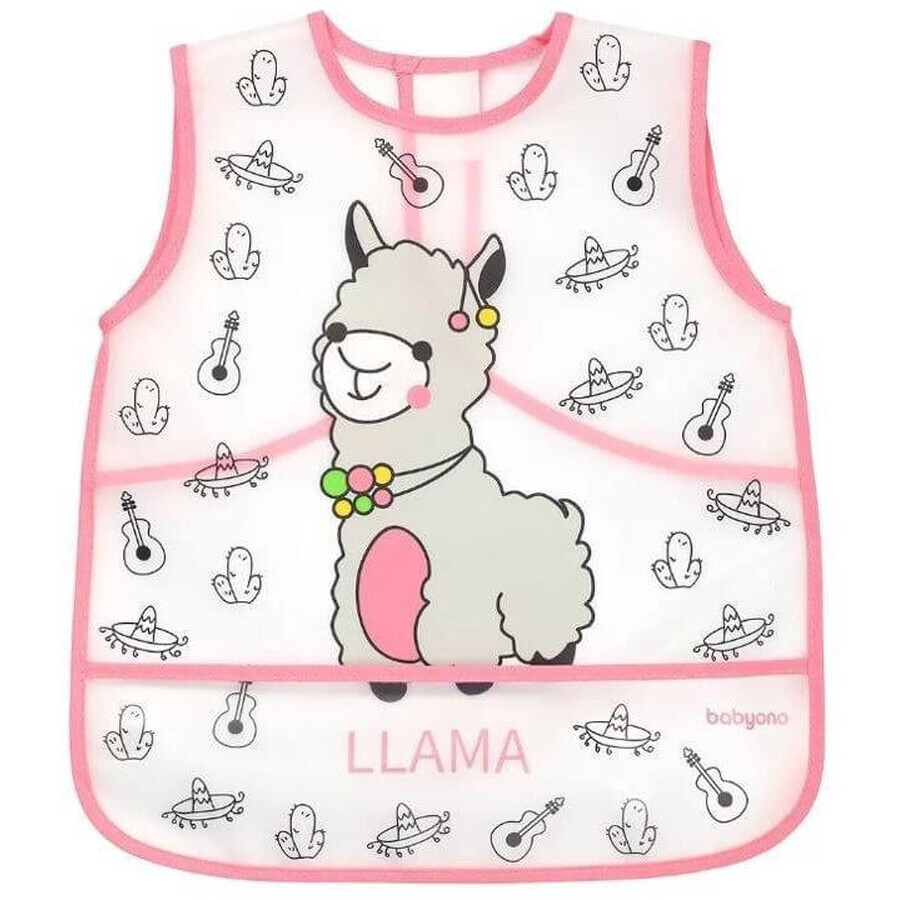 Cumpără BabyOno Bavetă lavabilă roz 12m+, 30x35 cm BabyOno Bavetă lavabilă roz 12m+, 30x35 cm