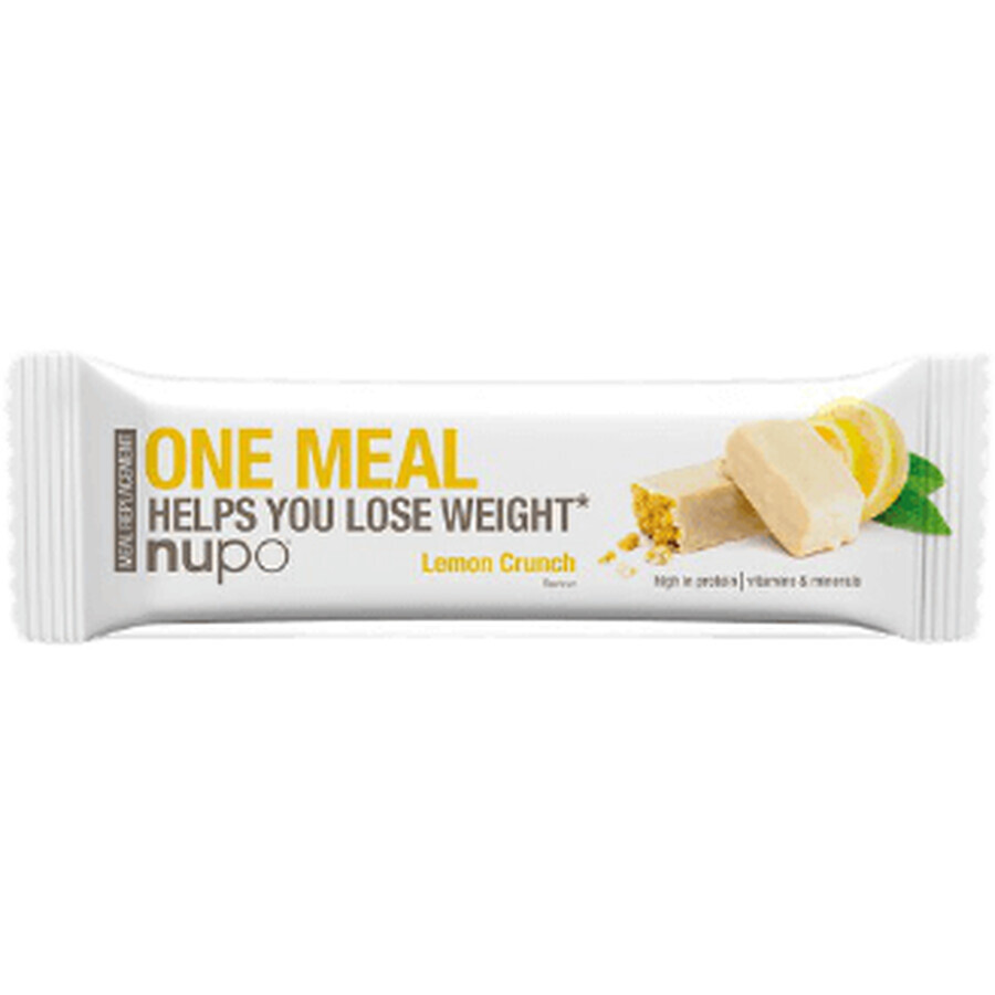 Nupo One Meal Bar - crujiente de limón 60 g