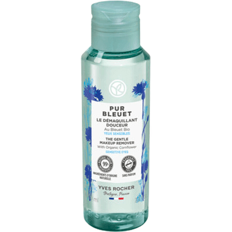 Yves Rocher Demfoliatore delicato al fiordaliso per occhi sensibili 100 ml