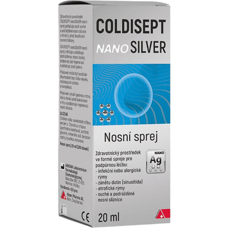 Coldisept Nanosilver Spray Nasale 20 ml