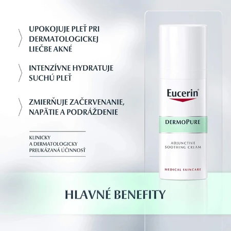 Eucerin DERMOPURE crema calmante para pieles con problemas 50 ml