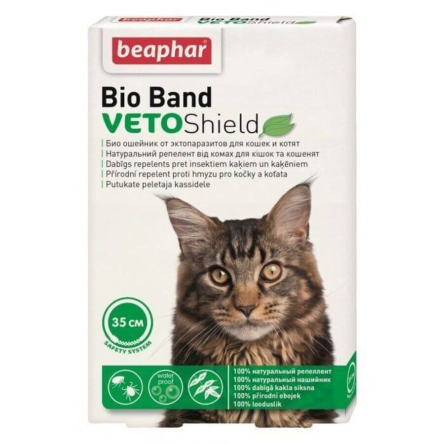 Beaphar Bio Band Veto Escudo Repelente Collar 35 cm