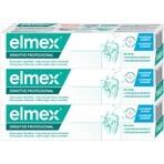 Elmex Sensitive Professional pastă de dinți 3 x 75 ml Elmex Sensitive Professional pastă de dinți 3 x 75 ml