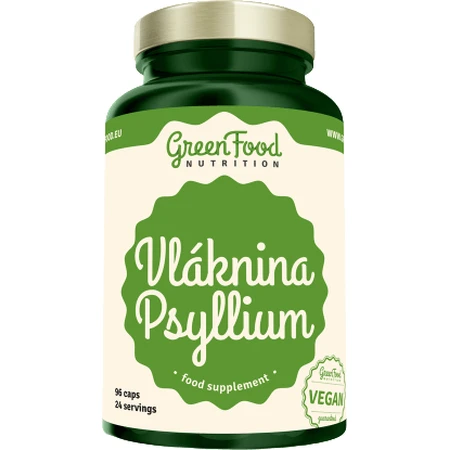 GreenFood Nutrition Fibre de Psyllium 96 gélules