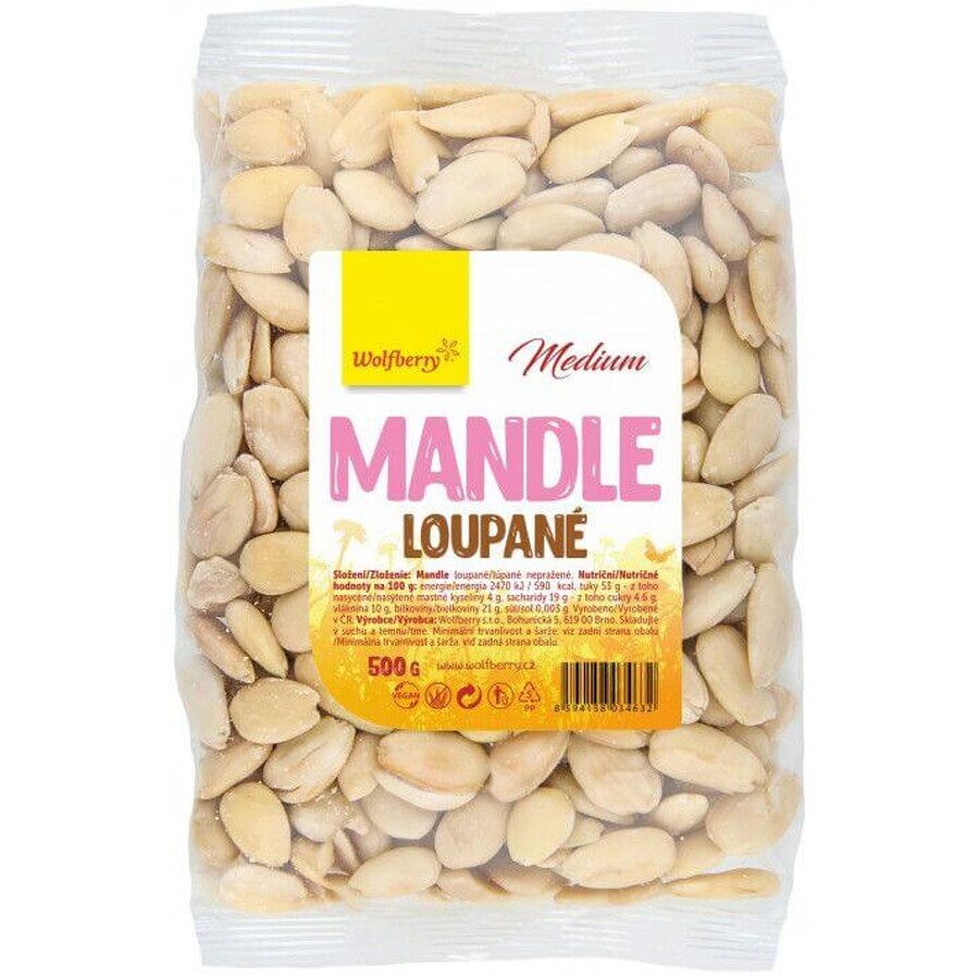 Wolfberry Migdale cu coajă medie 500 g