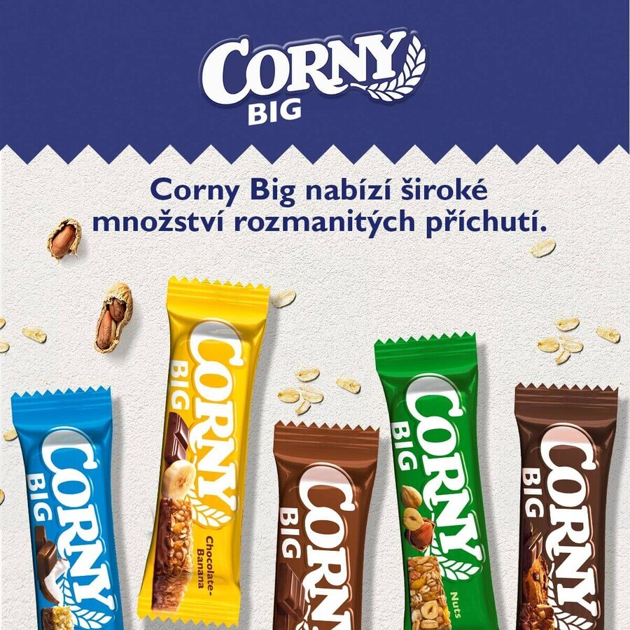 Barrette di cereali Corny BIG banana-cioccolato 50 g